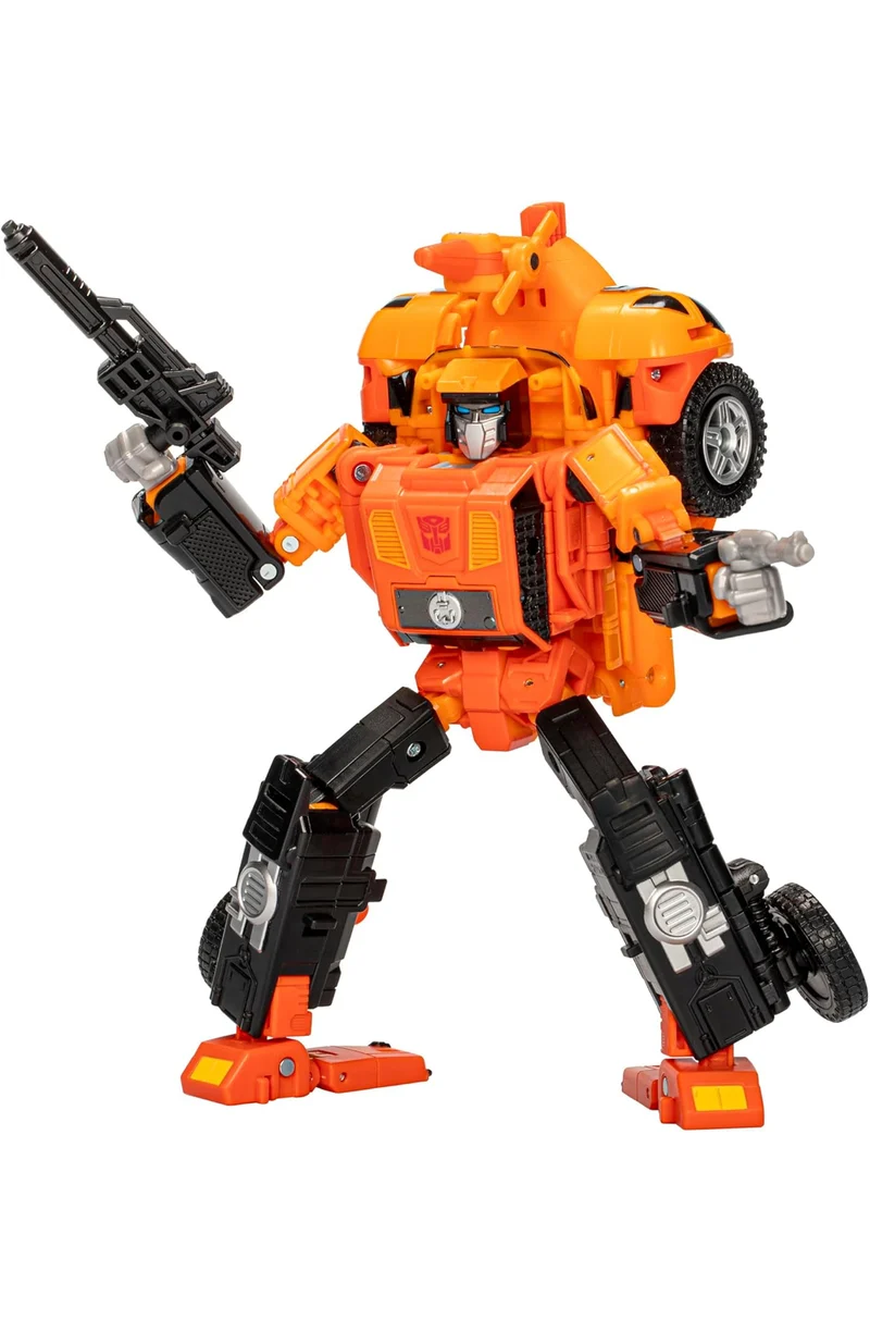 Transformers Legacy United Leader Class G1 Triple Changer Sandstorm, 7.5-inch Converting Action Figure, 8+ Years