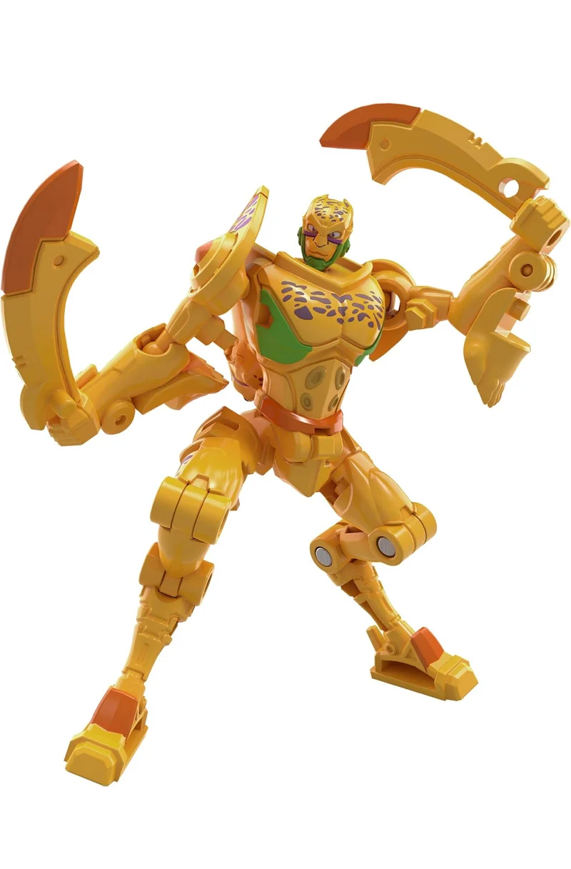 Transformers Legacy United Core Class Cheetor, 3.5-inch Converting Action Figure, 8+ Years