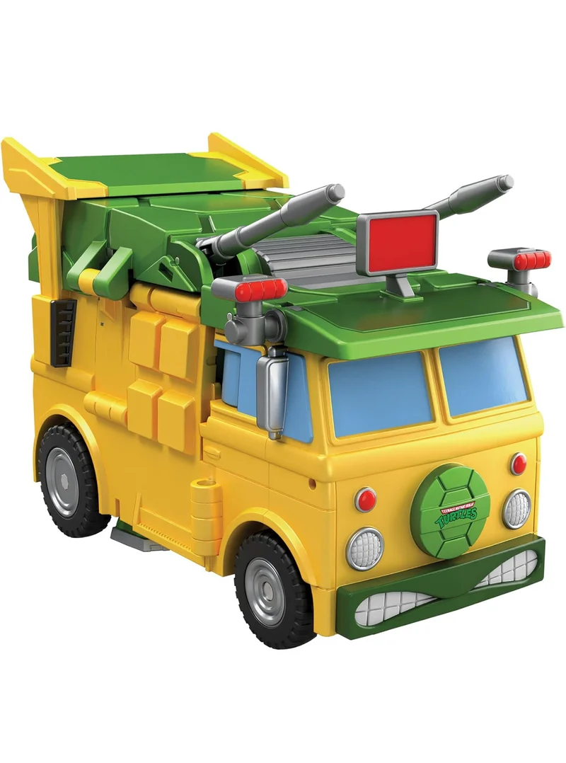 Transformers Collaborative Teenage Mutant Ninja Turtles x Toy Party Wallop, 7-inch Action Figure, 8+