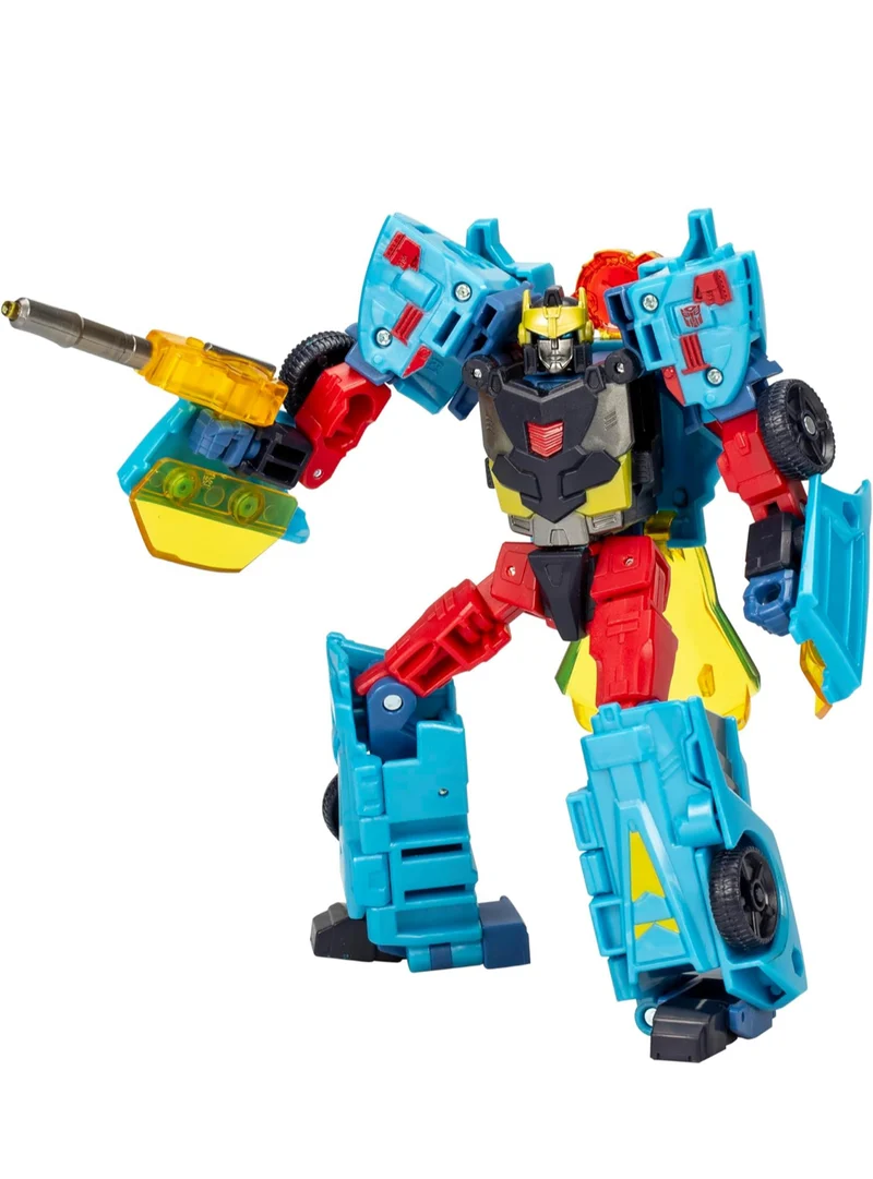 Transformers Legacy United Deluxe Class Cybertron Universe Hot Shot, 5.5-inch Converting Action Figure, 8+
