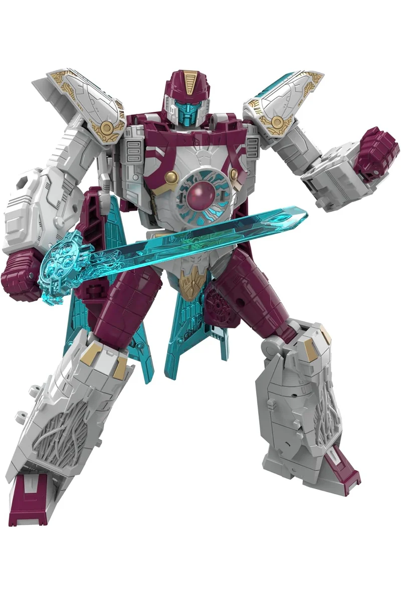 Transformers Legacy United Voyager Class Cybertron Universe Vector Prime, 7-inch Converting Action Figure, 8+
