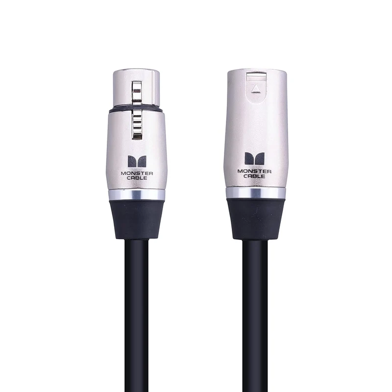 Monster Cable Prolink Performer 600 – 30ft XLR Microphone Cable with Microfiber Dielectric and Duraflex Jacket