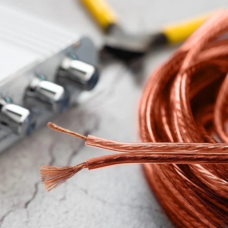 Monster XP Copper Clad Aluminum (CCA) Speaker Wire 12 Gauge Cable 50 FT Spool - Ideal for Home Cinema Cables and Car Audio Cable