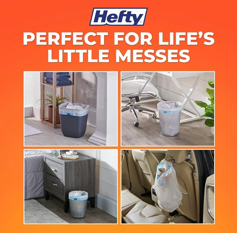 Hefty Medium Trash Bags, Fabuloso Scent - 8 Gallon (26 CT)