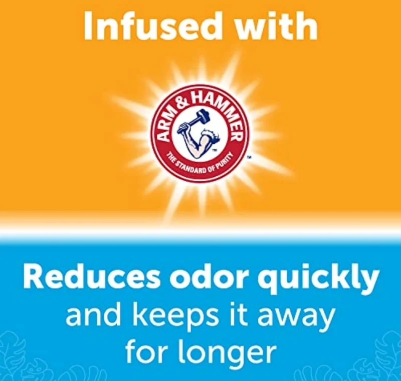 FitRight Fresh Start Disposable Underpads Absorbent Odor-Control Power of ARM & HAMMER (16CT Pack of 4)