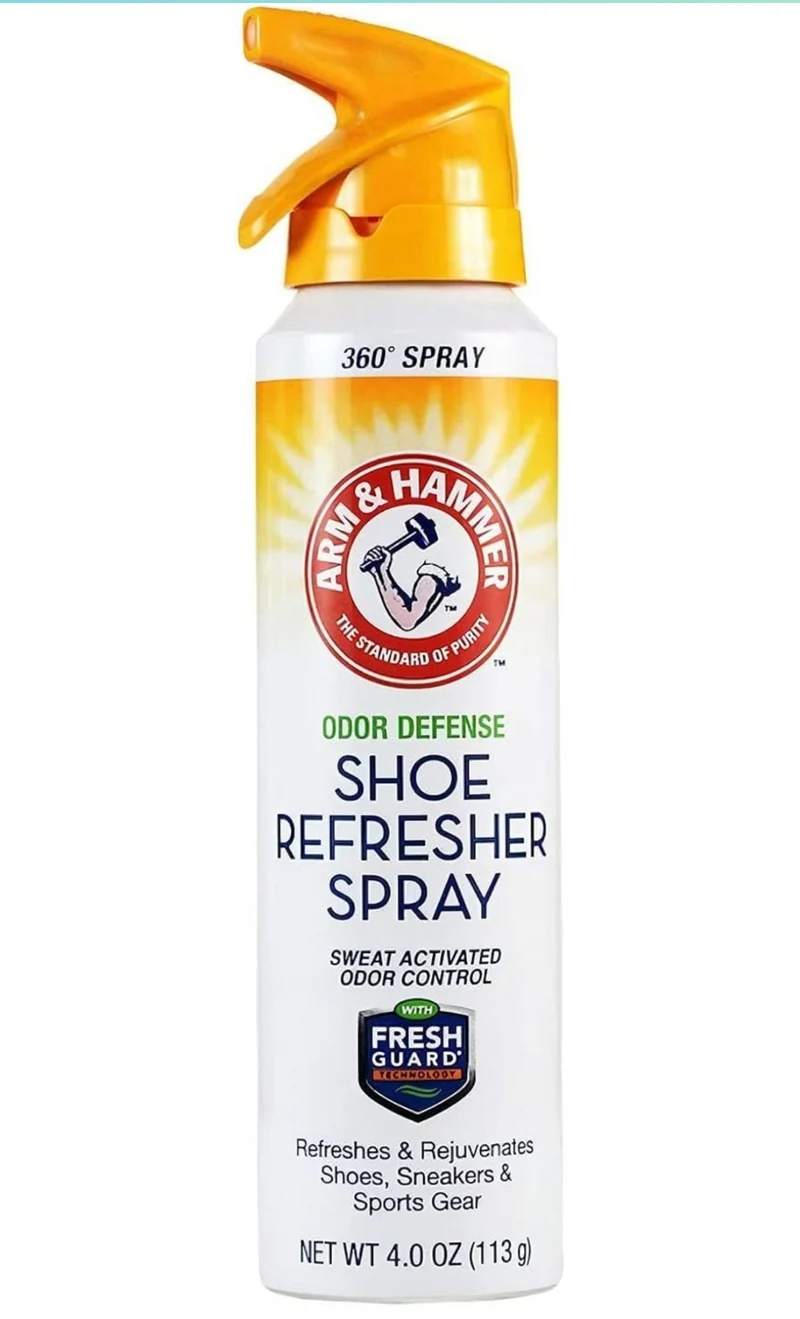 Arm and Hammer Shoe Refresher Spray, Multi-Purpose Odor Remover for All Types of Footwea 4oz (1 Pack)
