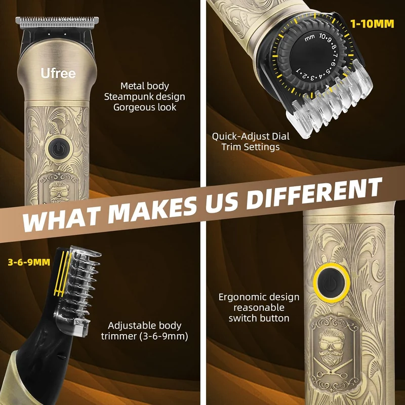 Beard Trimmer and Foil Shaver Set