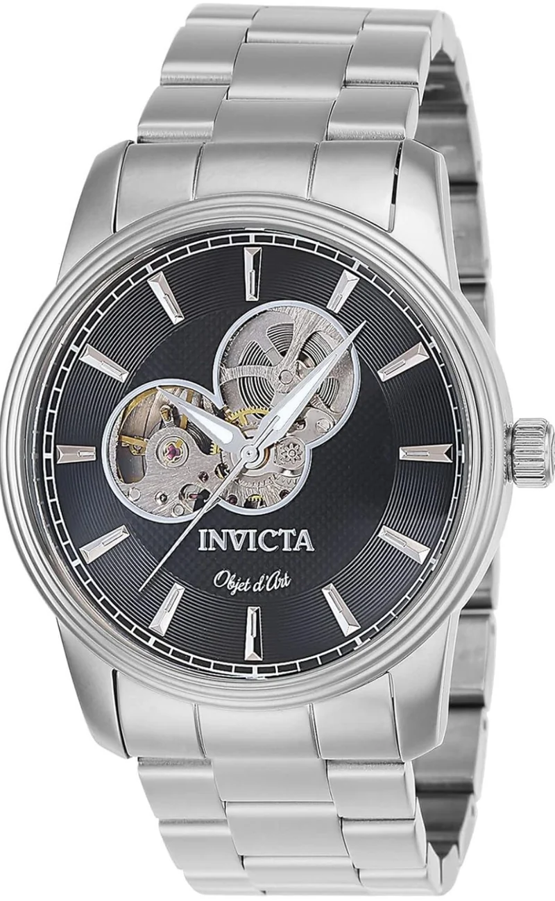 Invicta Objet D Art Automatic Black Dial Men's Watch 27559