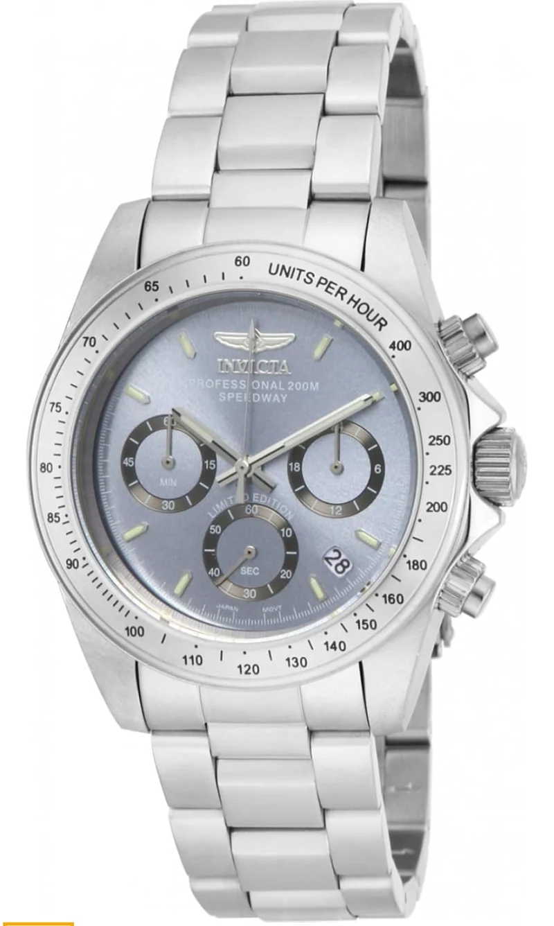 Invicta Speedway Stainless Steel Men's Quartz Watch - 39mm