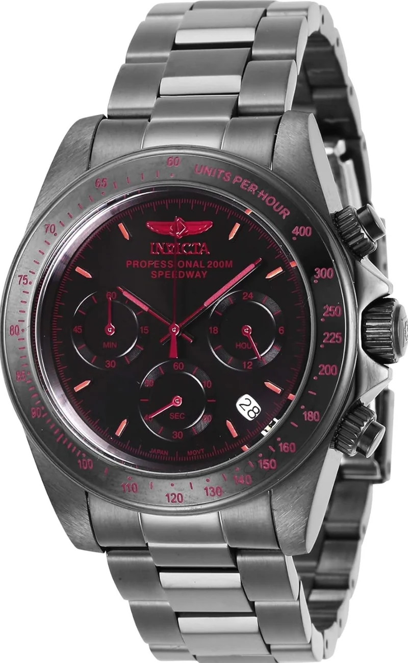Invicta Speedway Stainless Steel Men's Quartz Watch - 39mm
