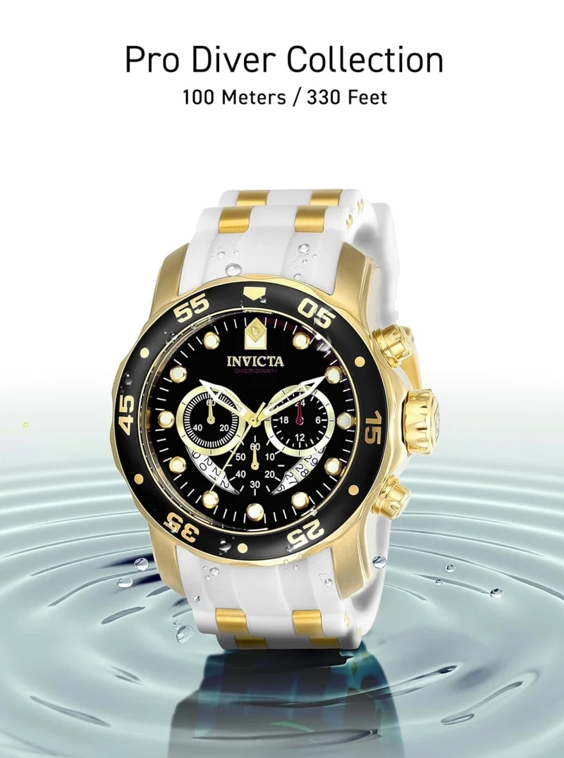 Invicta Men's 20289 Pro Diver Analog Display Quartz White Watch