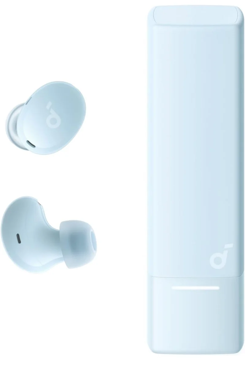 Soundcore A30i by Anker, Smart Noise Cancelling Earbuds, Lipstick-Shaped Stylish Design, Tiny, Lightweight Comfort, Clear Sound, IP54, 15H Playtime in ANC Mode, Wireless Earbuds, Bluetooth 5.4