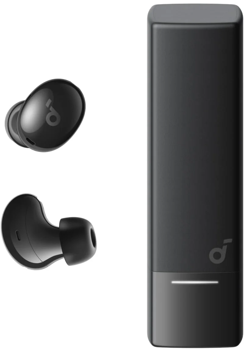 Soundcore A30i by Anker, Smart Noise Cancelling Earbuds, Lipstick-Shaped Stylish Design, Tiny, Lightweight Comfort, Clear Sound, IP54, 15H Playtime in ANC Mode, Wireless Earbuds, Bluetooth 5.4