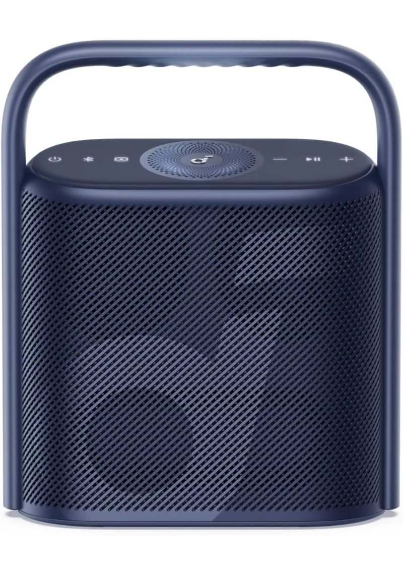 Soundcore Motion X500 Portable Bluetooth Speaker, Wireless Speaker with Immersive Spatial Audio, Wireless Hi-Res Sound with 3X Detail, 3-Channel Audio, and an Upward Firing Driver with Ambient Light