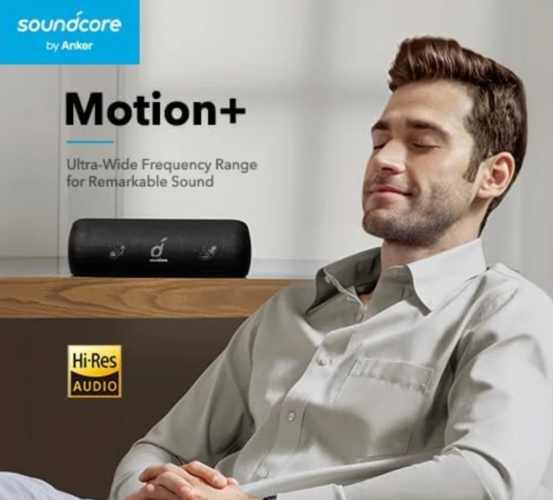 Soundcore Motion+ Bluetooth Speaker with Hi-Res 30W Audio