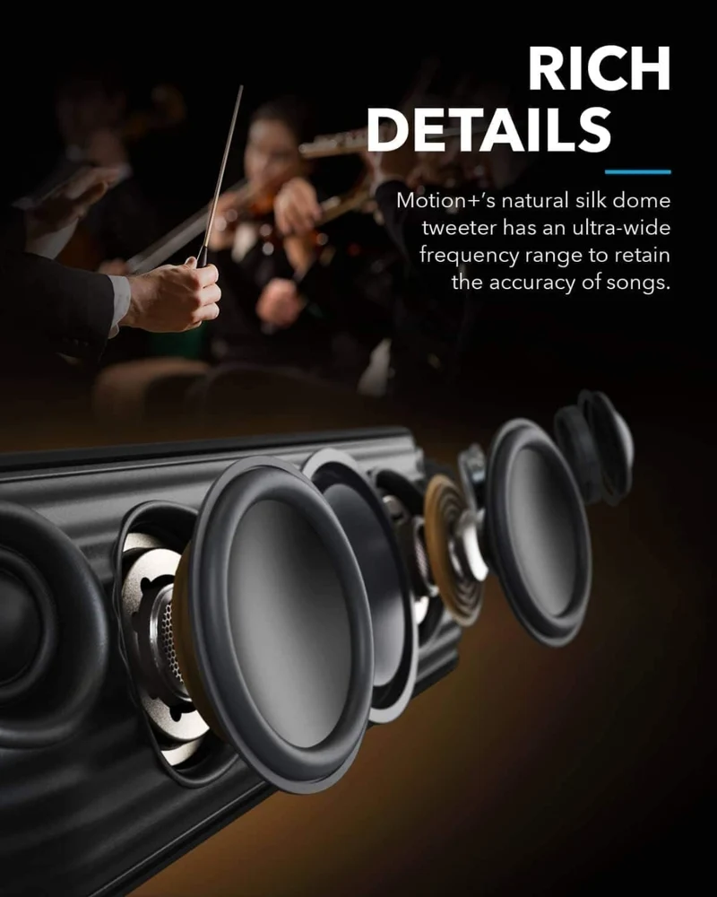 Soundcore Motion+ Bluetooth Speaker with Hi-Res 30W Audio