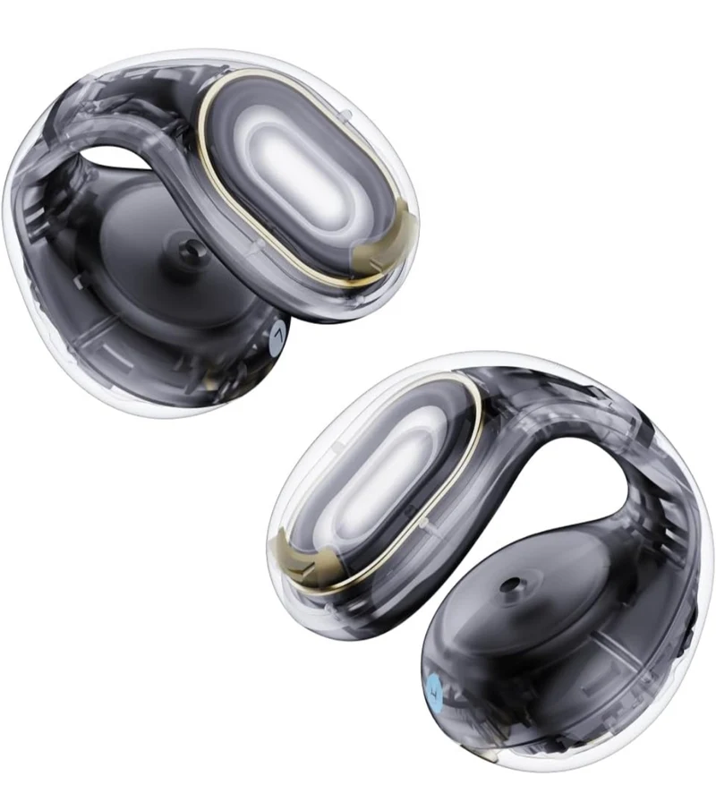 Soundcore C30i by Anker, Open-Ear Earbuds, Clip-On Headphones, Lightweight Comfort, Small-Ear Friendly, Stable Fit, Firm-Shell Design, Attachable Ear Grips, Big Drivers for Clear Audio, 30H Play, IPX4