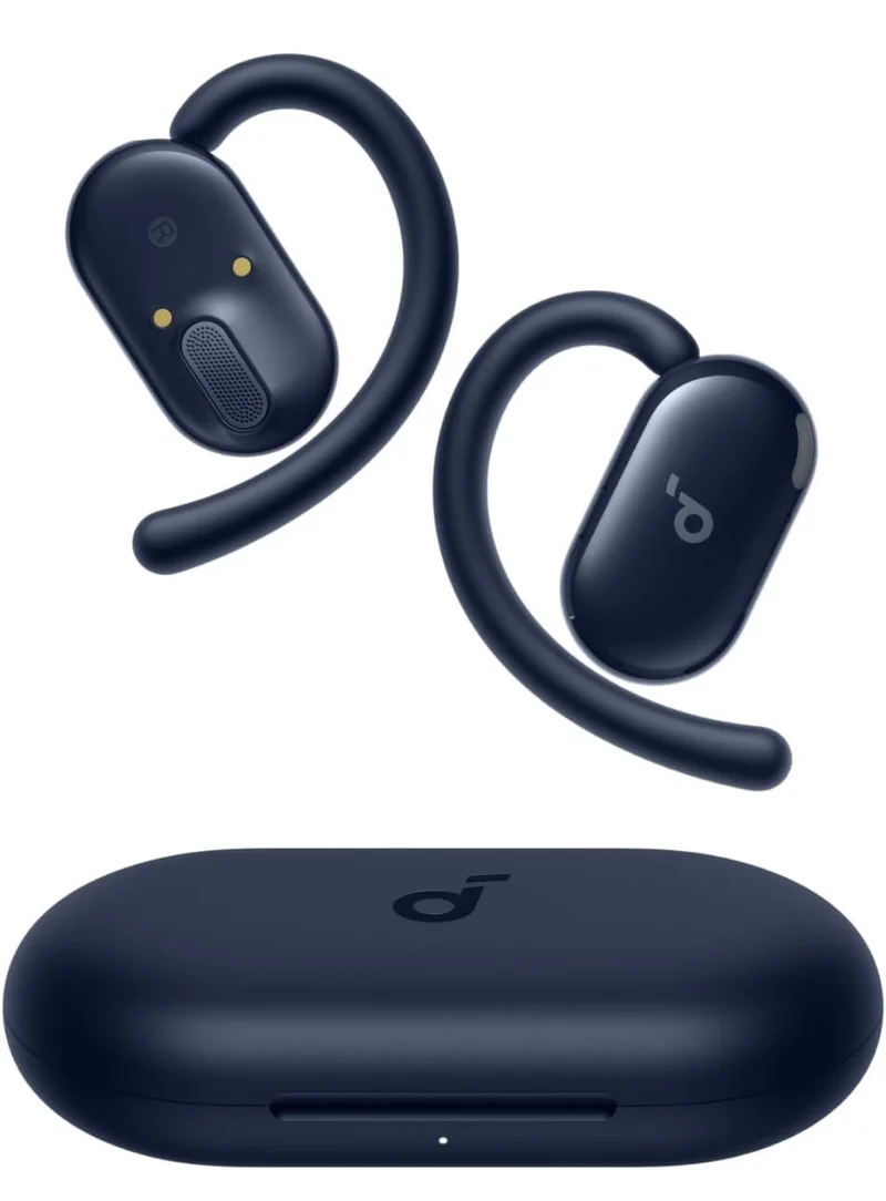 Soundcore V20i by Anker Open-Ear Headphones, Adjustable Ear Hooks, Ultra-Comfort, Snug Fit, Powerful Sound, Clear Calls, IP55, 36H Playtime, Bluetooth 5.4 Wireless Earbuds, Multipoint Connection