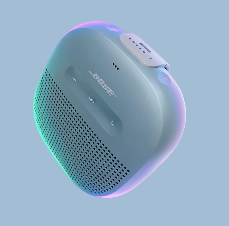 Bose SoundLink Micro Bluetooth Speaker Waterproof with Microphone - Stone Blue