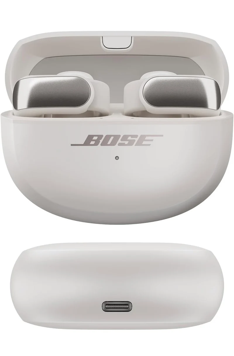 NEW Bose Ultra Open True Wireless Earbuds with OpenAudio Clip On Design - White Smoke