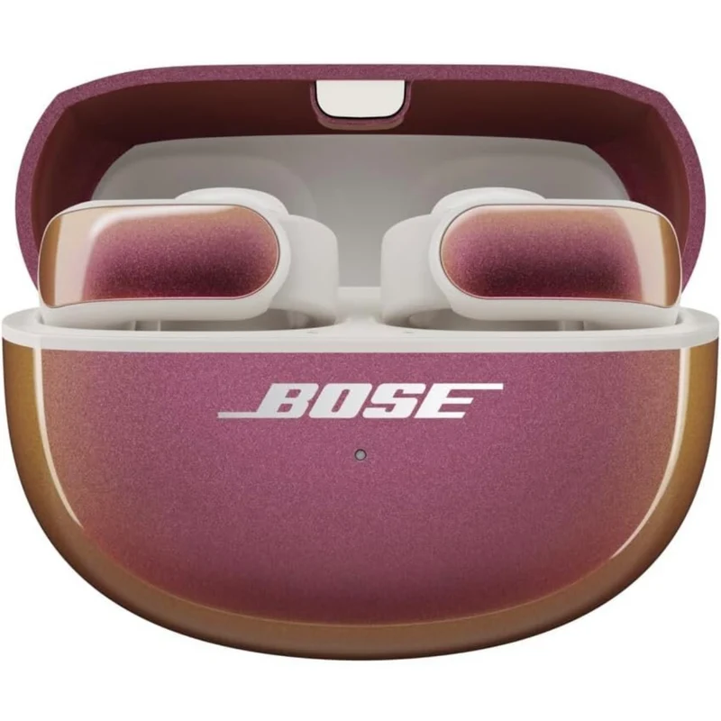 Bose Ultra Open True Wireless Earbuds with OpenAudio Clip On Design for Comfort - Sunset Iridescent - Limited Edition