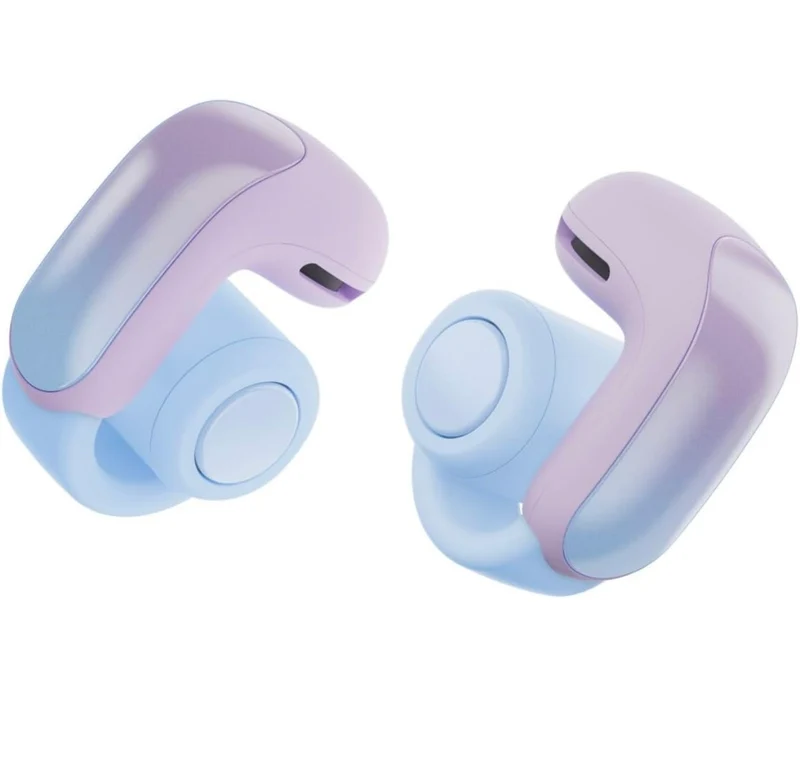 Bose Ultra Open True Wireless Earbuds with OpenAudio Clip On Design - Chilled Lilac - Limited Edition