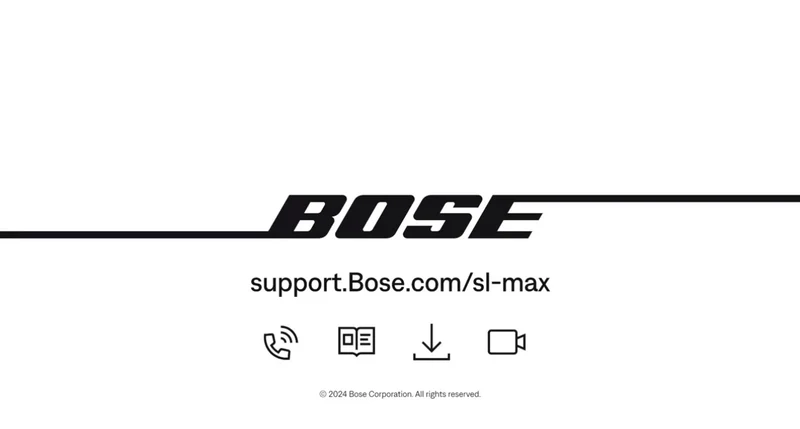 Bose SoundLink Max Rope Handle, Black/Chilled Lilac - NEW