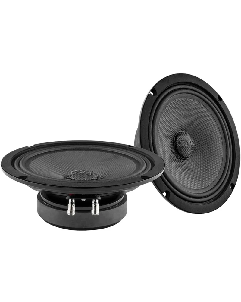 DS18 PRO-CF8.4SL 8" Shallow Carbon Fiber Water Resistant Cone Mid-Bass Speaker - NEW