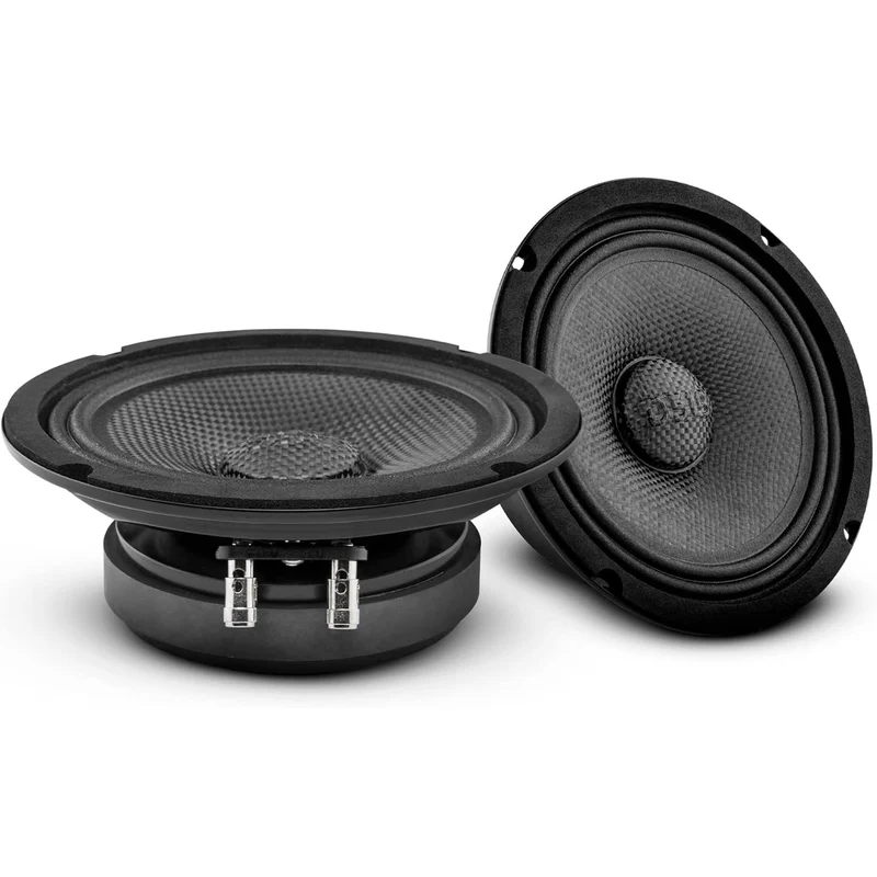 DS18 PRO-CF6.4SL 6.5" Slim Mid-Bass Loudspeaker - Great Speaker for Motorcycles and Powersports - 1 PC