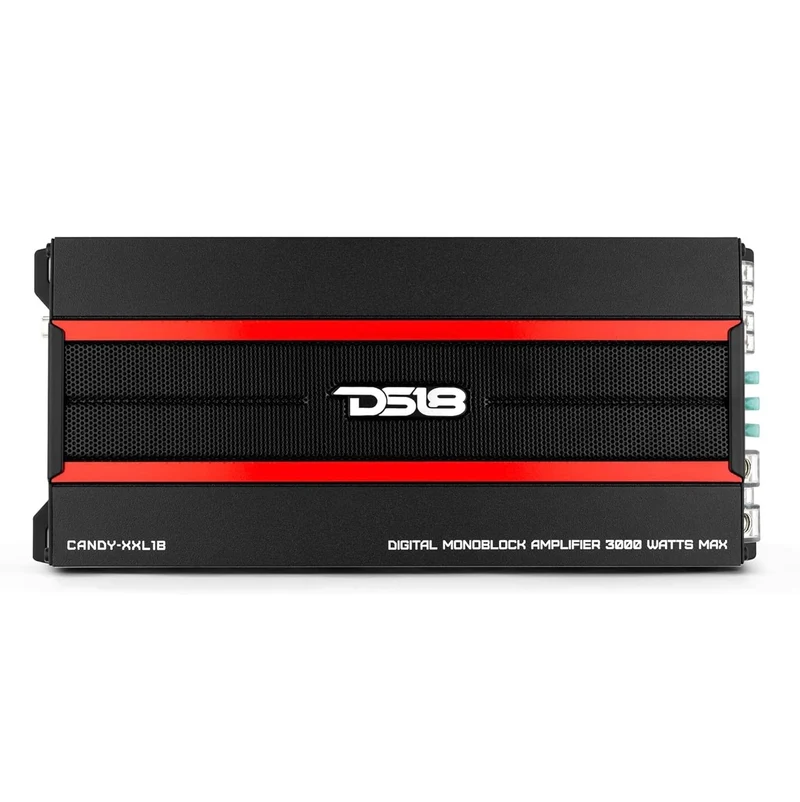 DS18 CANDY-XXL1B Amplifier in Black - Class D, Monoblock, 3000 Watts Max - NEW
