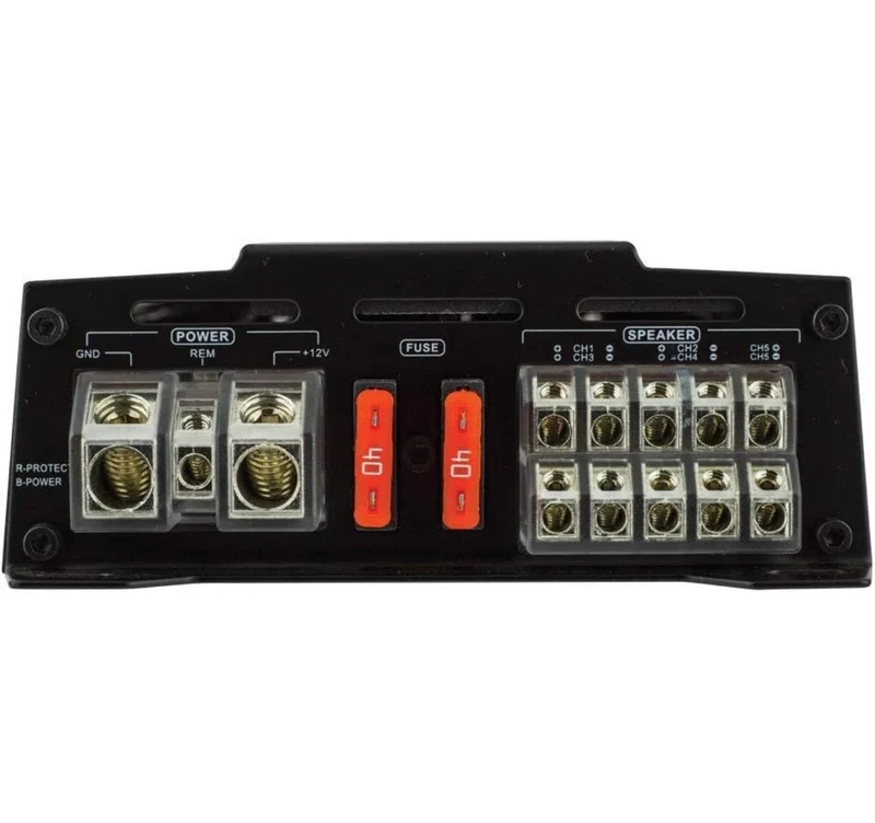 DS18 CANDY-X5B Class D 5 Channels, 2000 Watts Max W/ Remote Sub Level Controller -NEW