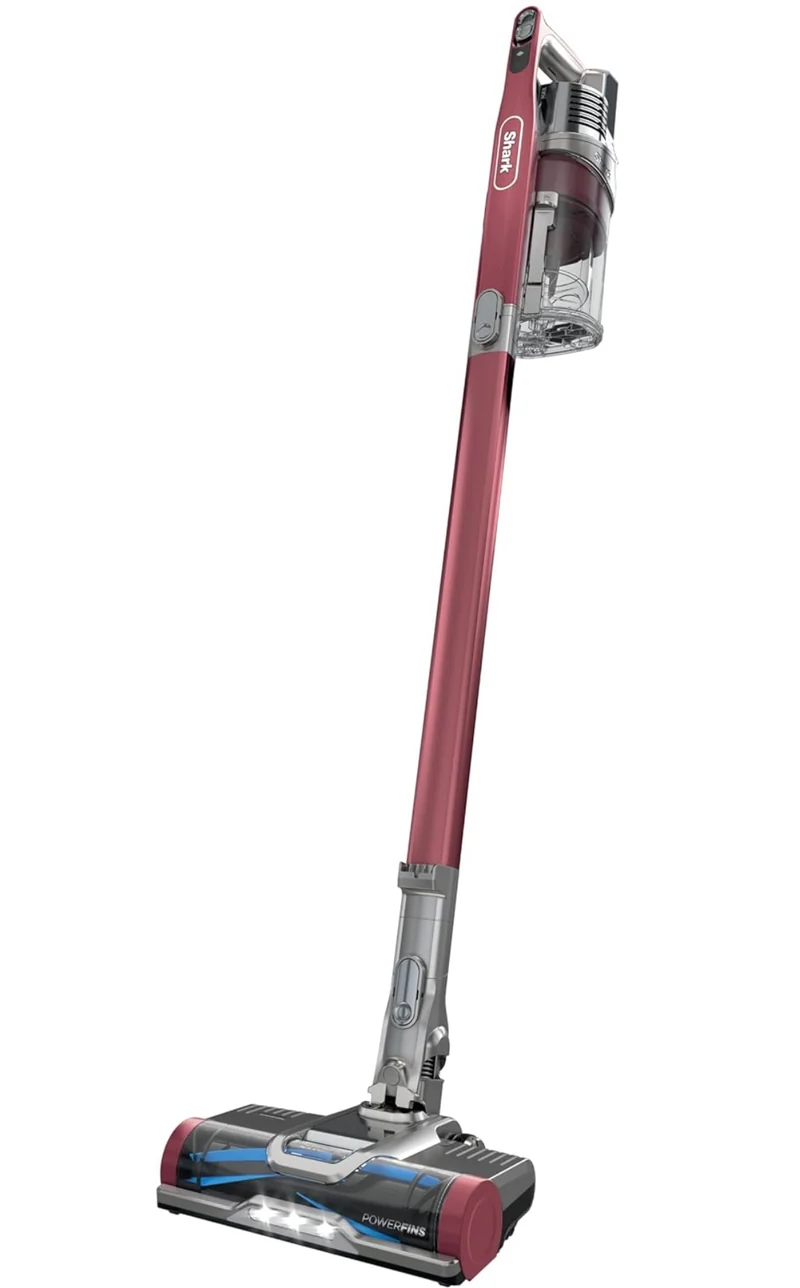 Shark Cordless Vacuum Cleaner, HEPA Filter, Lightweight,Removable Handheld, Crevice -RED