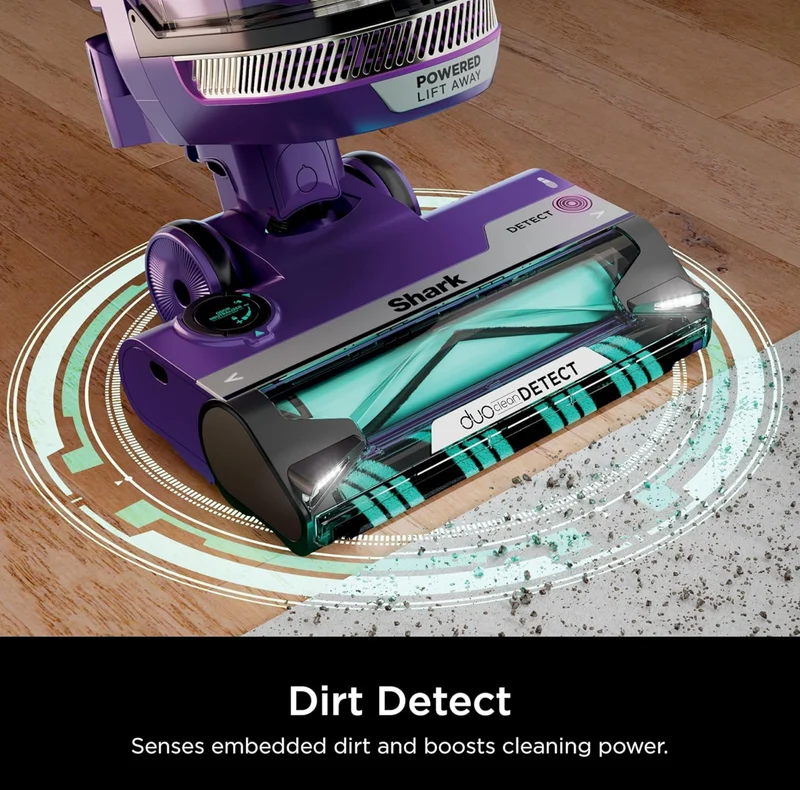 Shark POWER DETECT Upright Vacuum Cleaner with HEPA Filter, Heavy Duty Vacuum - NEW