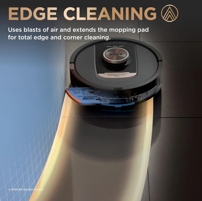 Shark Robot Vacuum & Mop Combo, PowerDetect NeverTouch Pro, Self-Emptying - NEW