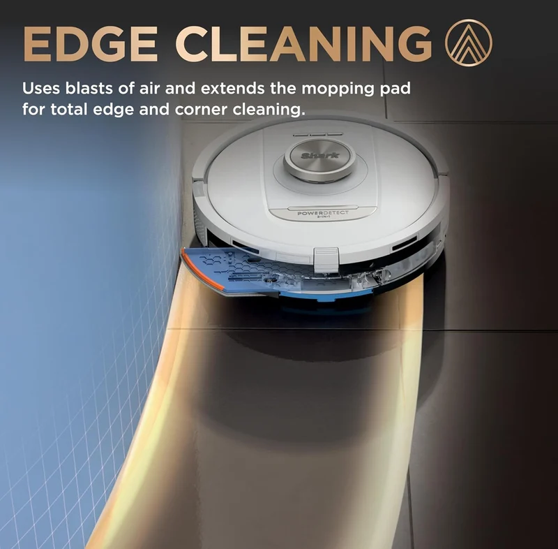 Shark Robot Vacuum & Mop Combo, PowerDetect NeverTouch Pro, Self-Emptying - NEW
