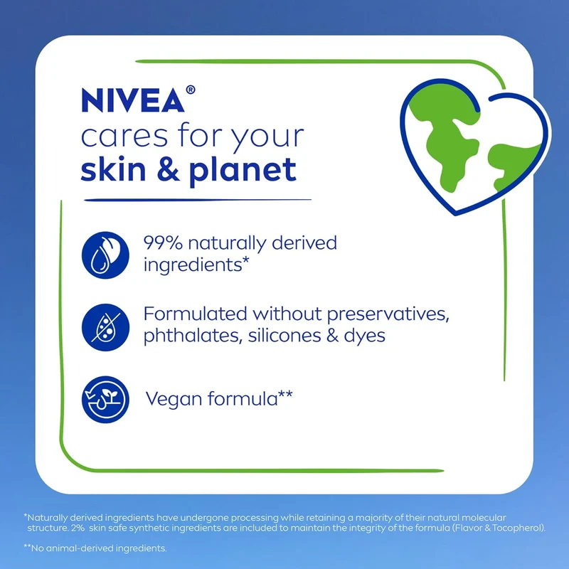 NIVEA Dewy Lip Balm with Hyaluronic Acid, Lightweight and Ultra-Hydrating for All Day Moisture, Leaves Visibly Less Noticeable Lip Lines and No Waxy Feel, 0.18 Oz, Pack of 4