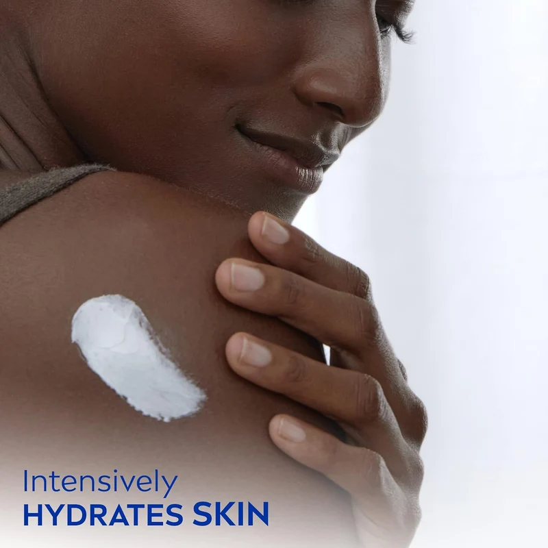 NIVEA Creme Face, Hand and Body Moisturizer Cream, Rich Body Cream for Dry Skin with Provitamin B5- All Skin Types, 16 Oz Jar (2 PK)