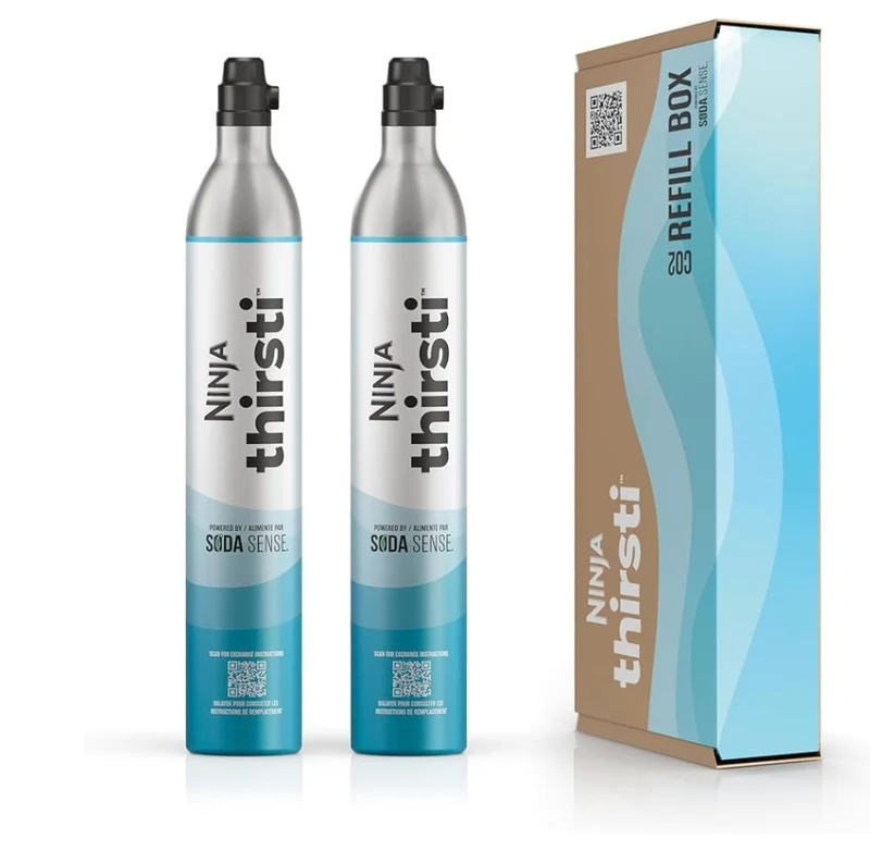 Ninja WCX02CO2 Thirsti 60L CO2 Canister (2-Pack)