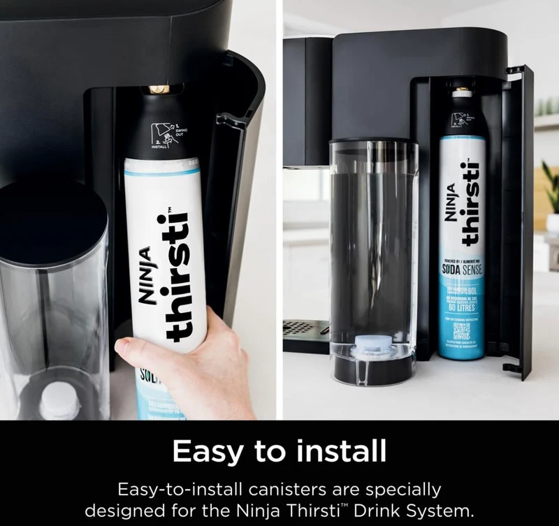 Ninja WCX02CO2 Thirsti 60L CO2 Canister (2-Pack)