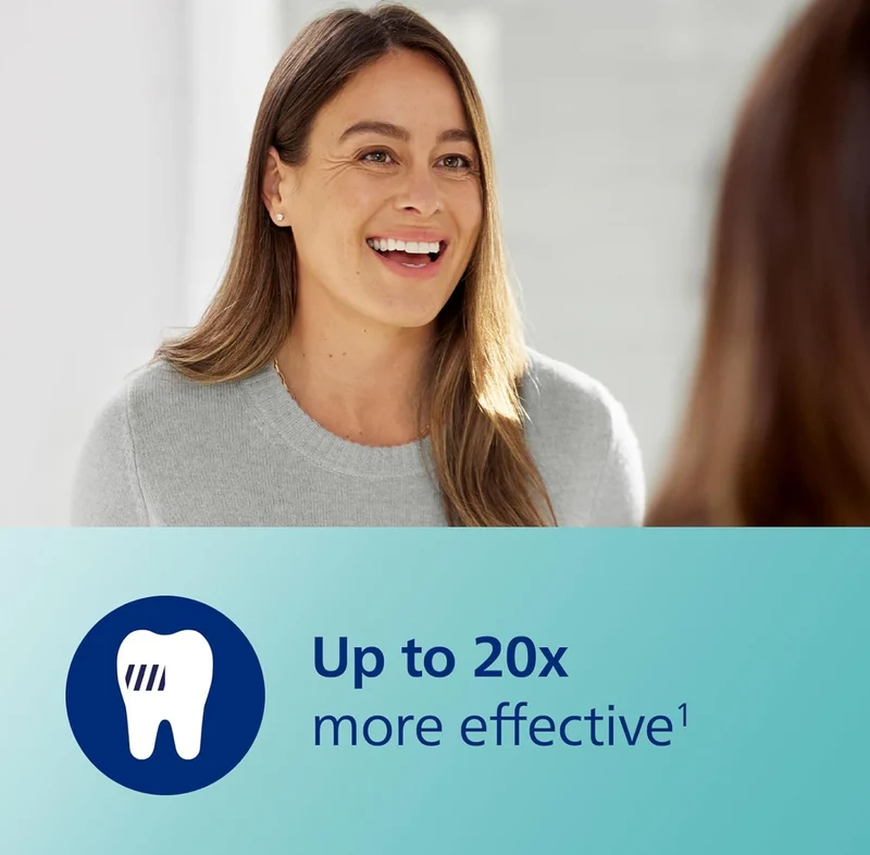 Philips Sonicare DiamondClean Smart 9300 Electric Toothbrush, Sonic Toothbrush with App, Pressure Sensor, Brush Head Detection, 4 Brushing Modes and 3 Intensity Levels - Rosegold, Model HX9903/65