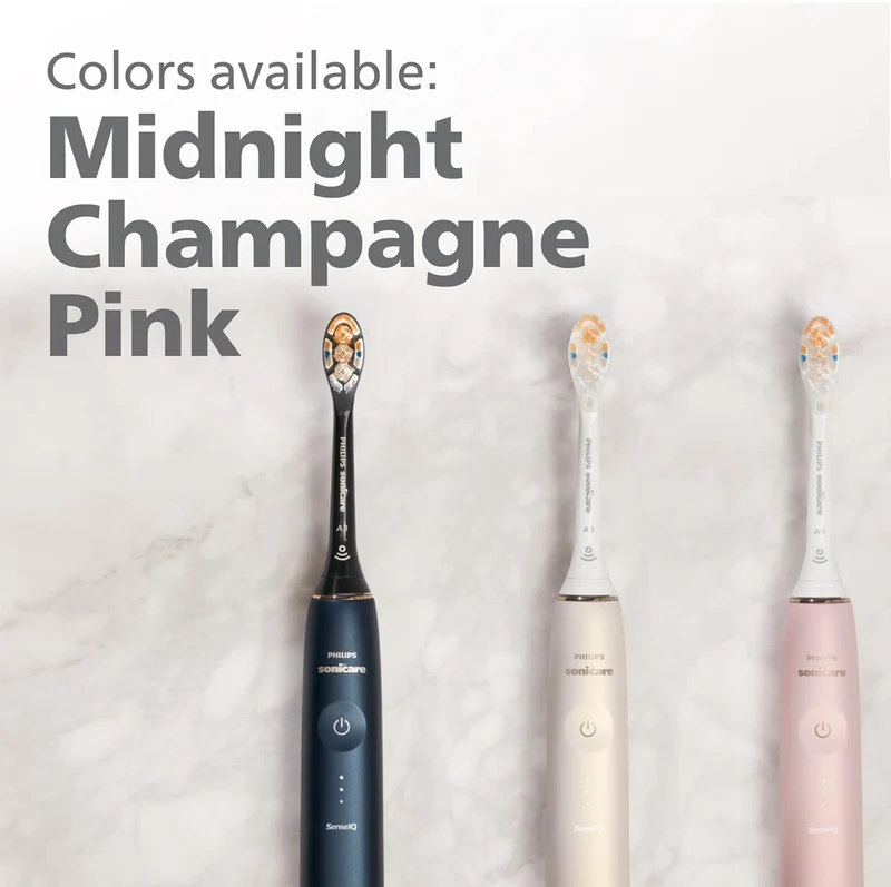 Philips Sonicare 9900 Prestige Rechargeable Electric Power Toothbrush with SenseIQ - (Pink)