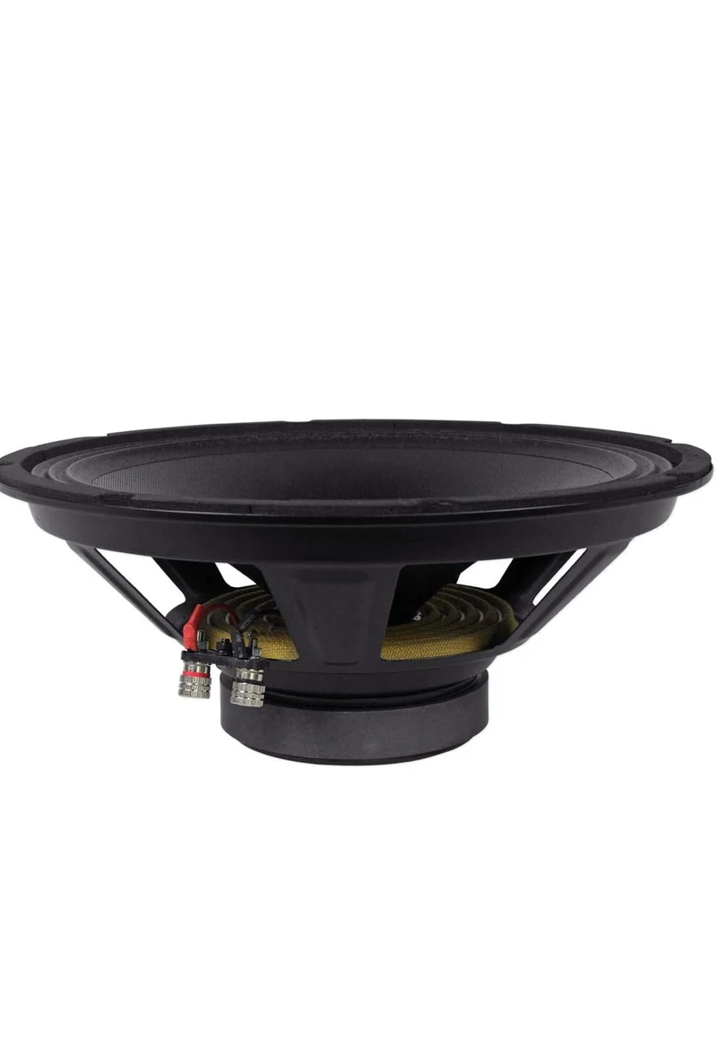 Rockville RVP12W4 600W 12" Raw DJ PA Subwoofer 4 Ohm, Kevlar Cone, High Excursion, Deep Bass, for Live Performances and Mobile DJs