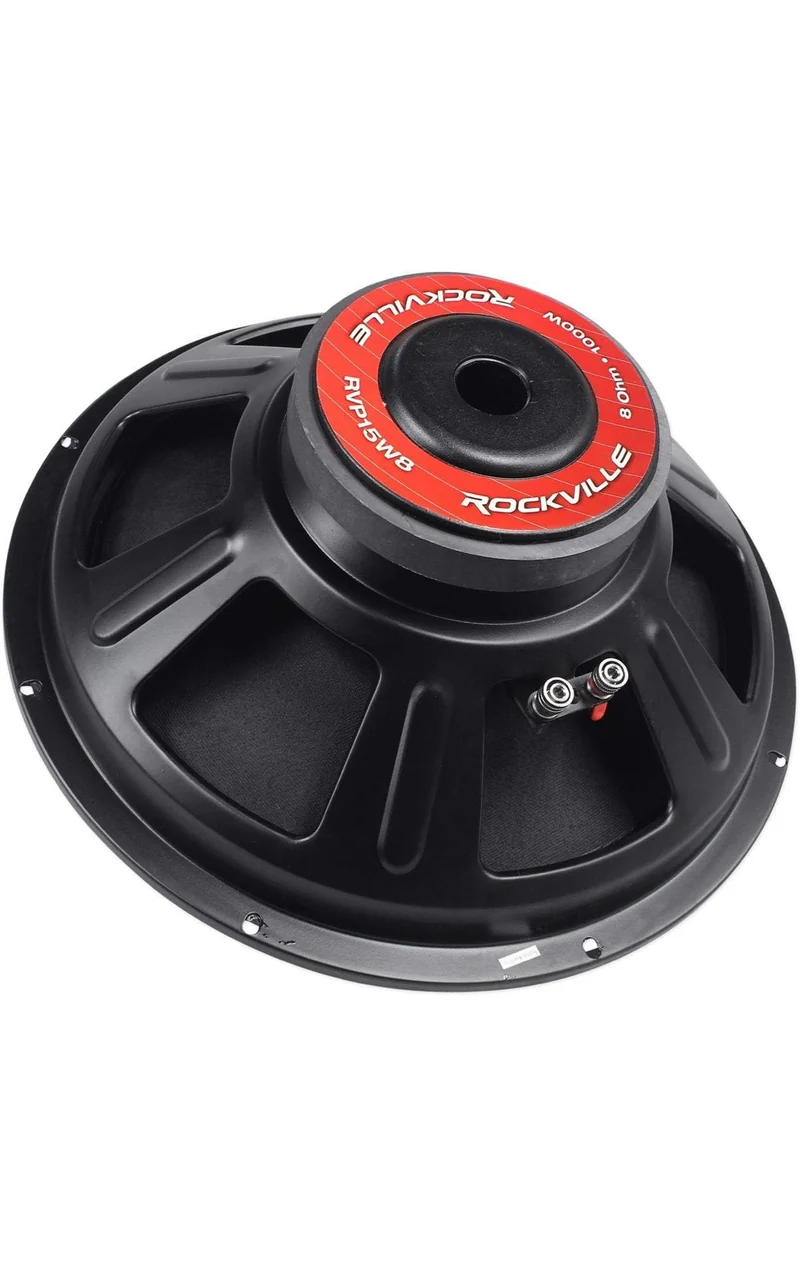 Rockville (2) New RVP15W8 2000 Watt 15" Pro Subwoofers 8 Ohm Raw Sub Woofers