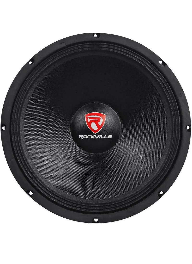Rockville RVP15W4 1000 Watt 15" Raw DJ Subwoofer 4 Ohm Sub Woofer 51OZ Magnet Black