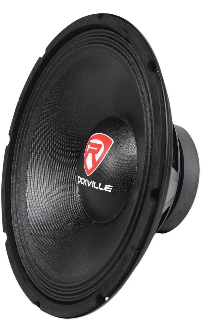 Rockville 600 Watt Raw Replacement DJ PA Subwoofer 8 Ohm Sub Woofer, 12" (RVP12W8),Black