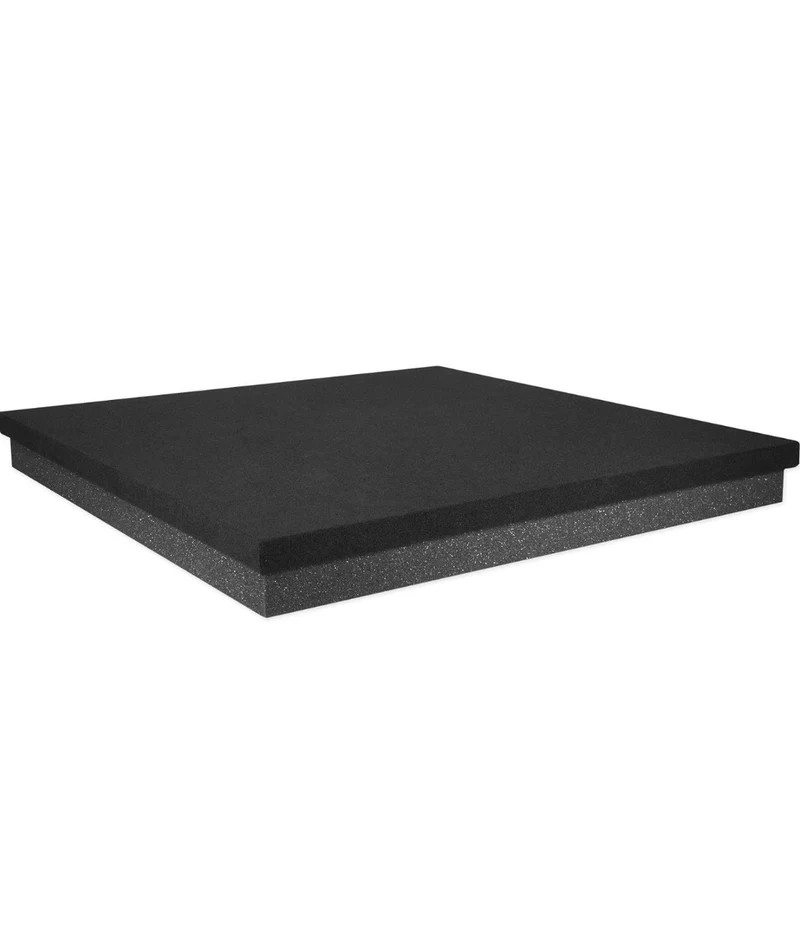 Rockville RBG12S Bass Gig 12" 1400 Watt Active Powered PA Subwoofer DJ/Pro Bundle ISO 10-12 Isolation Platform Acoustic Riser Pad for 10"/12" Subwoofers