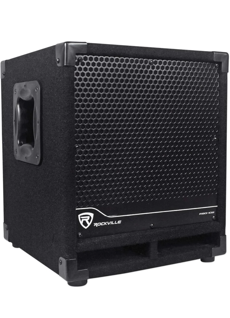 Rockville RBG10S Bass Gig 10" 1200w Powered PA Subwoofer DJ/Pro+Acoustic Riser