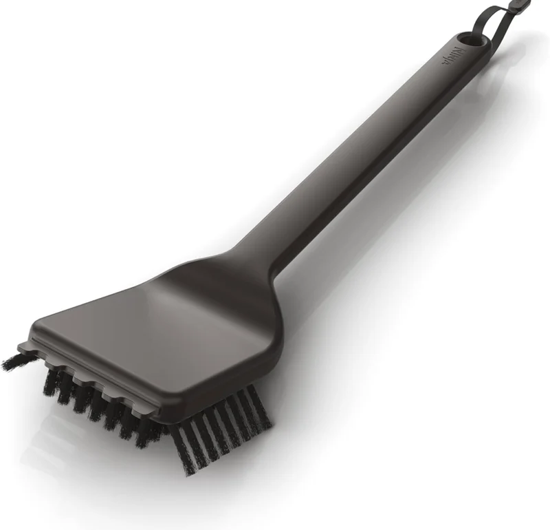 Ninja Woodfire Outdoor Grill Cleaning Brush, Compatible with All Ninja Woodfire Outdoor Grills (OG700, OG800, and OG900 Series), Non-Scratch, Heat Resistant, Scraper Tool, Black