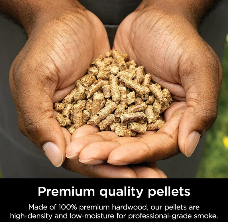 Ninja Wood fire Pellets, Robust Blend 2-lb Bag, Up to 20 Cooking Sessions, 100% Real Wood Pellets, Only Compatible with Ninja Woodfire Grills & Ovens - Robust Blend
