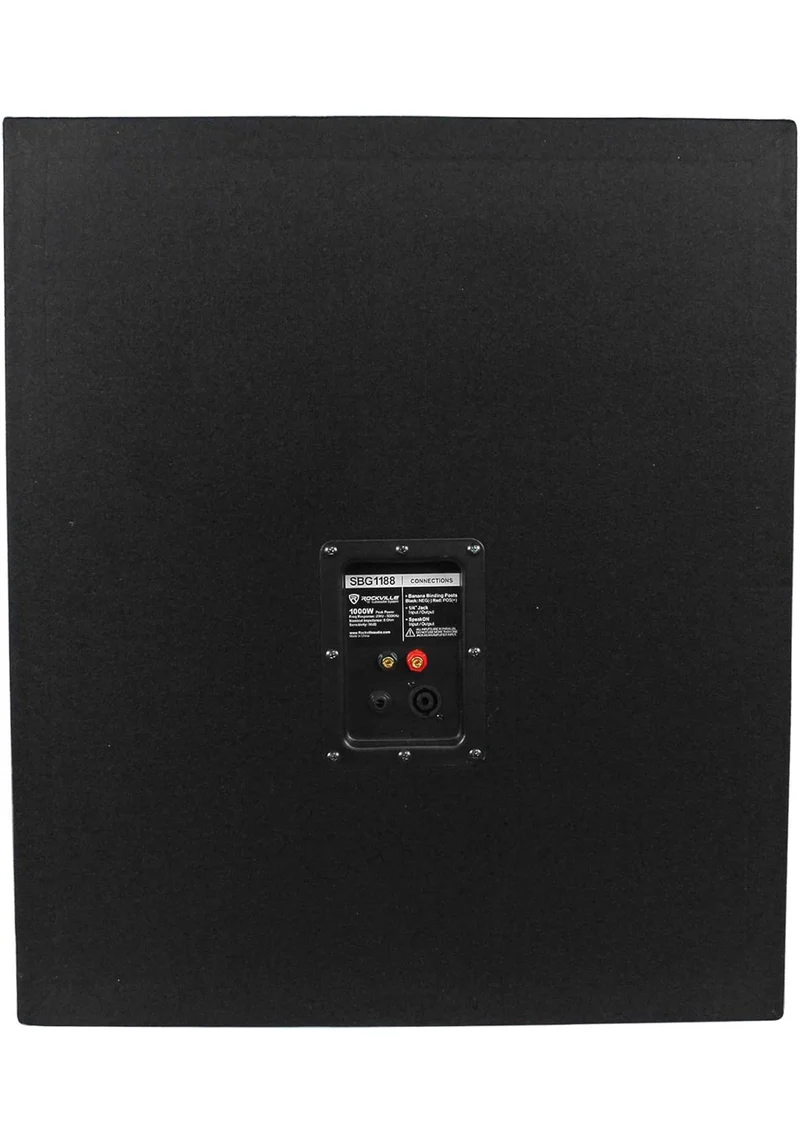 Rockville (2) New SBG1188 18" 2000 Watt Passive Pro DJ Subwoofers Subs